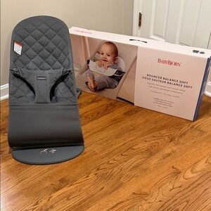 BabyBjörn Bouncer Balance Soft in Gray